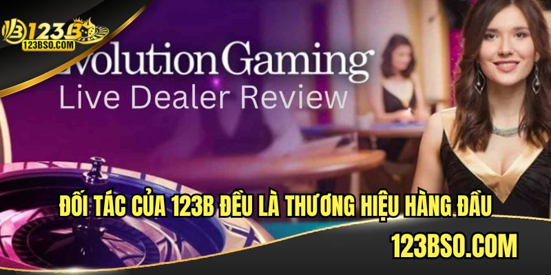 123B hiện đang là đối tác của nhiều hãng lớn